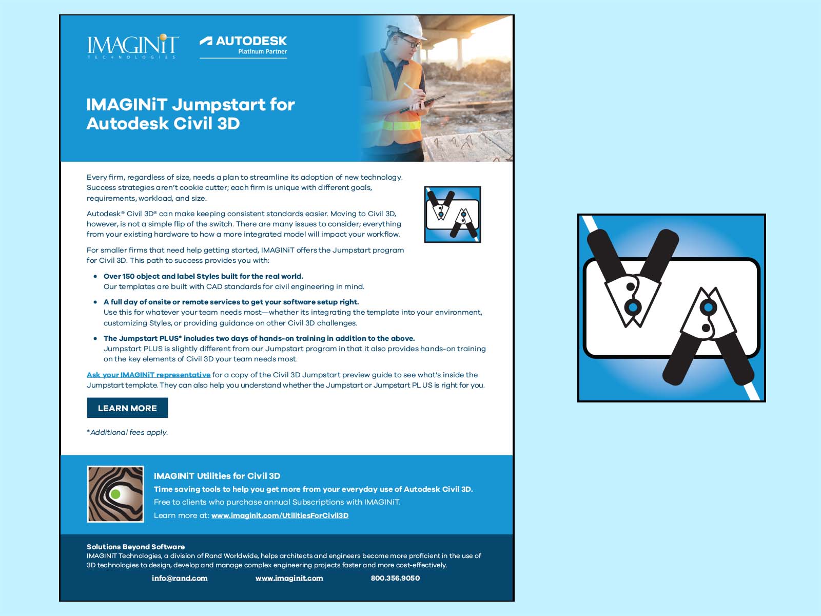 IMAGINiT Civil 3D Jumpstart Brochure